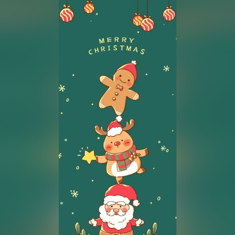 Hand drawn christmas 🎄 poster